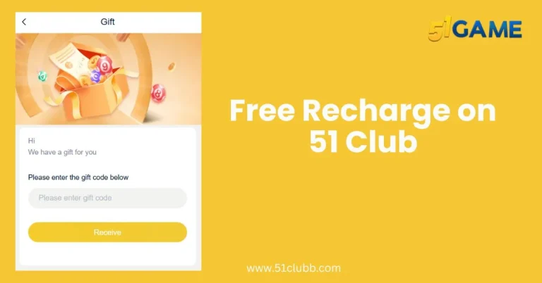 Free Recharge on 51 Club